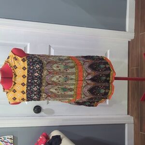 Bohemian Multicolor Sleeveless Dress